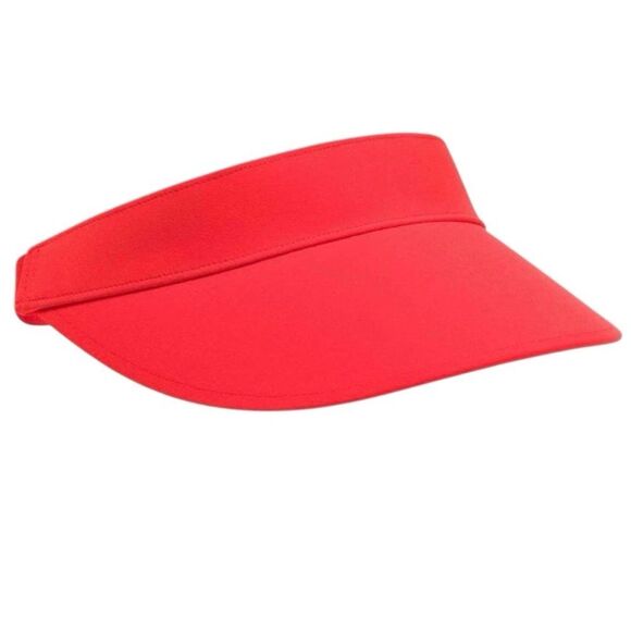 Lululemon Womens Fast Paced Wide Band Running Visor Lulu Red